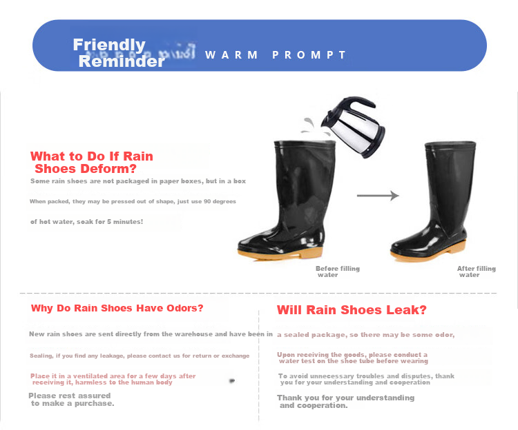 Huili Rain Boots for Women, Fashionable Outdoor Waterproof Rain Shoes, Durable Rubber Boots, Model 6813, Dark Green Mid-Calf, Size 36 15