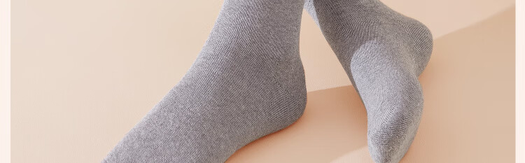 Guxu Disposable Men's Socks Daily Use Pure Cotton Winter Mid-Calf Travel Thickened Fleece Lined Wash-Free Men's Socks 10 Pairs 92