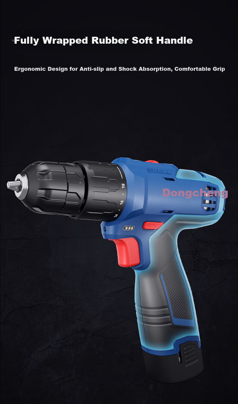 Dongcheng 16V Impact Lithium Drill WJZ1601iS, Electric Drill, Power Screwdriver, Driver Machine 6