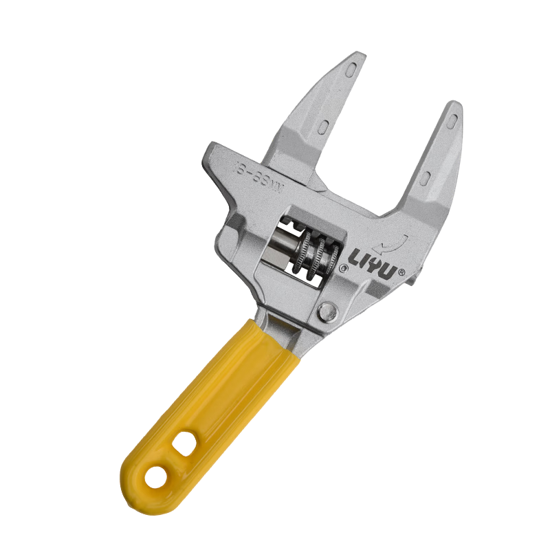 Liyu Large Opening Ratchet Bathroom Wrench Lightweight Household Faucet Plumbing Installation Ratchet Labor-Saving Wrench 200mm