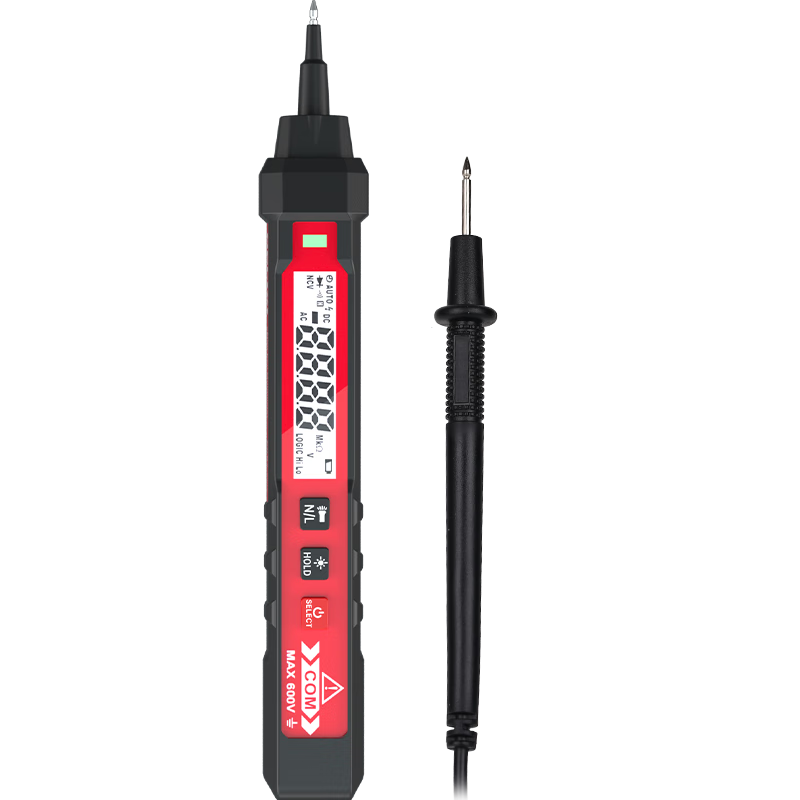 DELIXI ELECTRIC Pen-Type Multimeter 2-in-1 Voltage Tester 90-600V AC/DC H32A