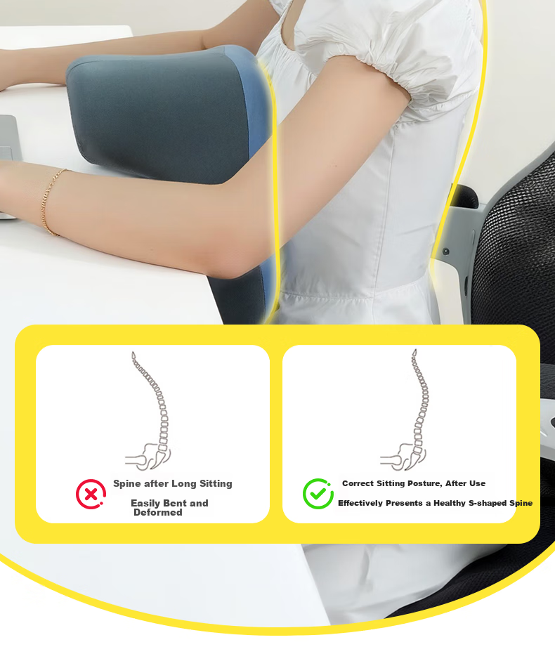 WITGOER [Includes Portable Storage Box] Nap Pillow, Face-Down Sleeping Small Pillow, Office Nap Aid, U-Shaped Desk Pillow for Students 19