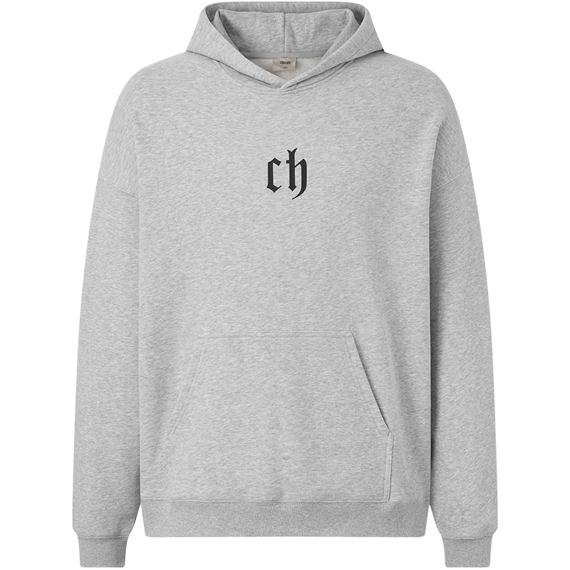 CHINISM CH Sweatshirt for Men, Spring And Autumn Classic Simple Couple's Top, Heavyweight American-Style Hoodie, Sports Casual Pullover Hooded Sweatshirt