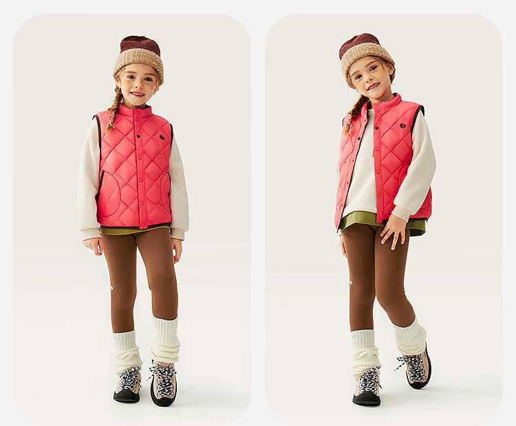 Minibala Magic Cotton Unisex Kids Children's Antibacterial Vest 2025 Winter 12