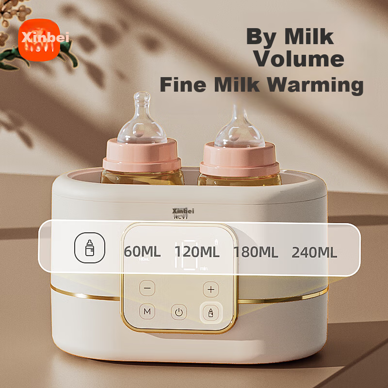 Xenbea Milk Warmer And Sterilizer, Two-In Defrosting And Heating, Breast Milk Storage And Heating, Baby Bottle Warmer, Constant Temperature Milk Warmer, 8270