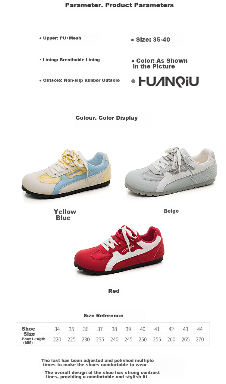 Global Red Puff Deconstruction Shoes for Women 2025 New Summer Thin-soled Sports Shoes Breathable Mesh All-match Sneakers 7