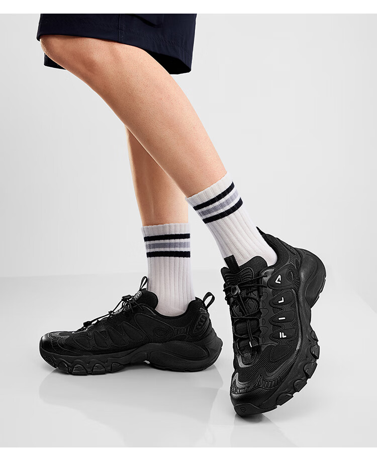 FILA Official Men's Mushroom Dad Sneakers 2026 Spring Casual Sports Shoes 25