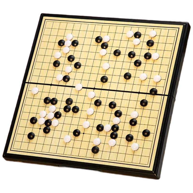 Toylezhi Magnetic Portable Folding Go and Gomoku Board Children's Educational Puzzle Toy Children's Day Gift