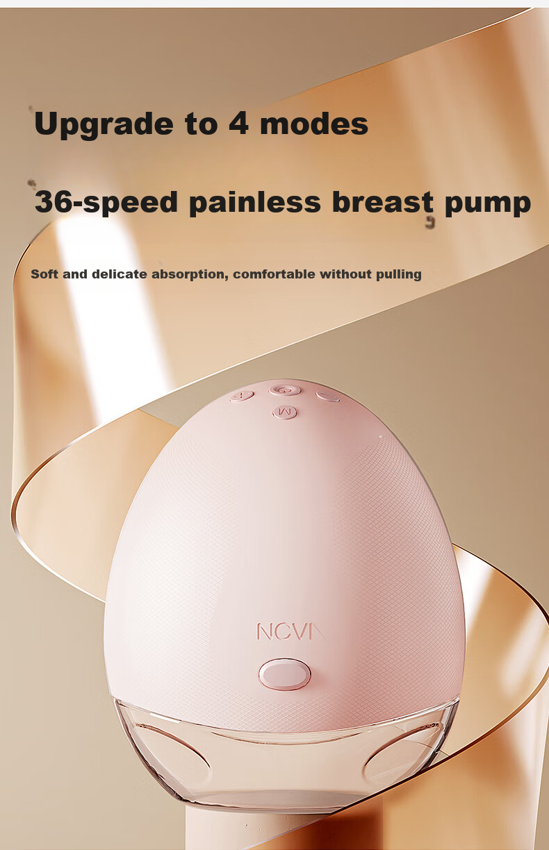 Xenbea Hands-Free Breast Pump, Electric Wearable Portable Fully Automatic Painless Massage Milk Collector Squeezer 8791 12