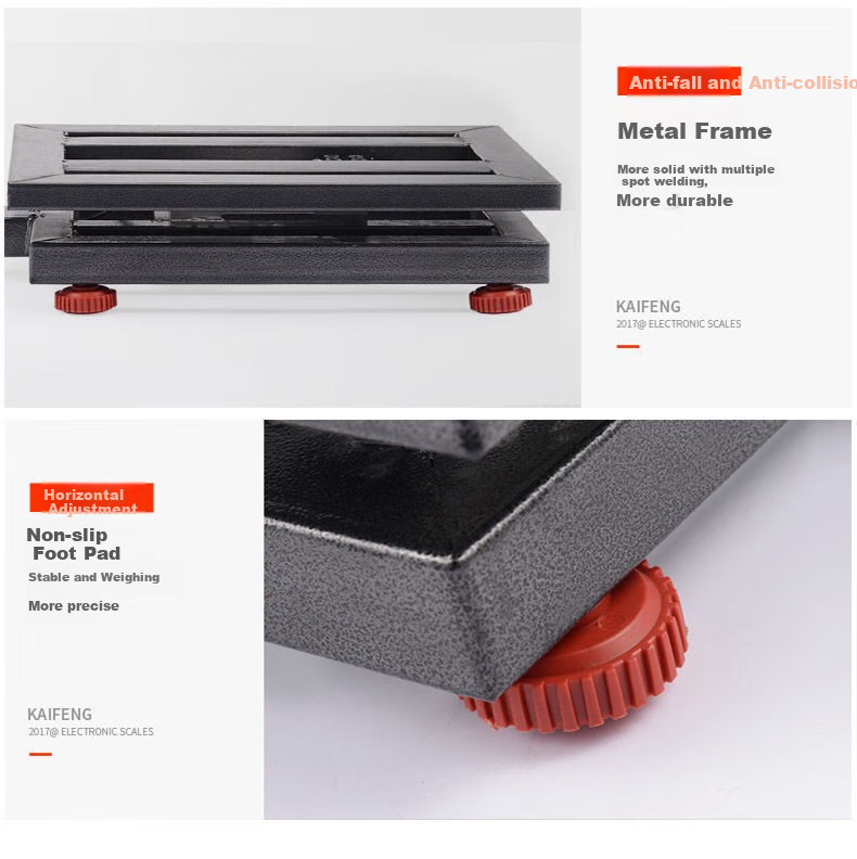 Kaifeng Electronic Scale, Commercial Small Platform Scale, 100kg/150kg Capacity, Precise Weighing, Industrial Use, 300kg/200lb Scale 4