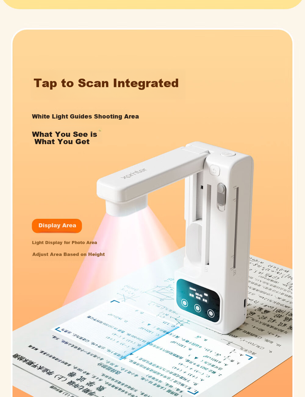 Xinyezhihuishenghuo A01 Error Correction Machine Ai Printer, No Phone Required for Middle And High School Students, Instant Printing, No Internet Needed, Erasable Ink, Pasteable Homework Organizer, Portable Home Use 6