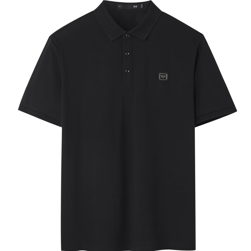 HLAHLA Men's Polo Shirt 26 Light Business Classic Series Cool Short Sleeve Summer Father's Day Gift