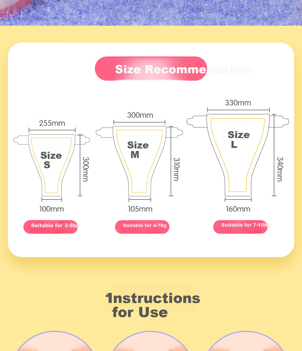 Ankexin T-Shaped Diapers [68 Pieces], Baby Triangle Diapers, Disposable Diaper Training Pants for Newborns, Size L 13