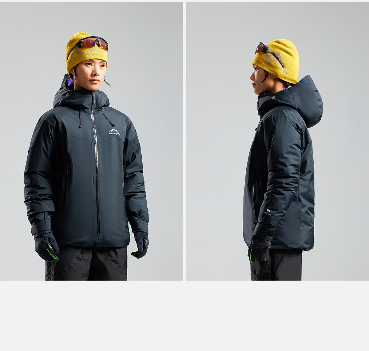 Himalaya Goose Down Jacket Yala Hard Shell Snow Mountain Climbing Professional Outdoor Cold-Resistant Water-Repellent Down Coat Unisex 21