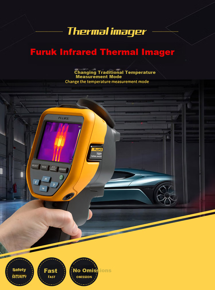 FLUKE TIS20+MAX Infrared Thermal Imager Handheld Scientific Infrared Thermal Imaging -20 °C to 400 °C 1