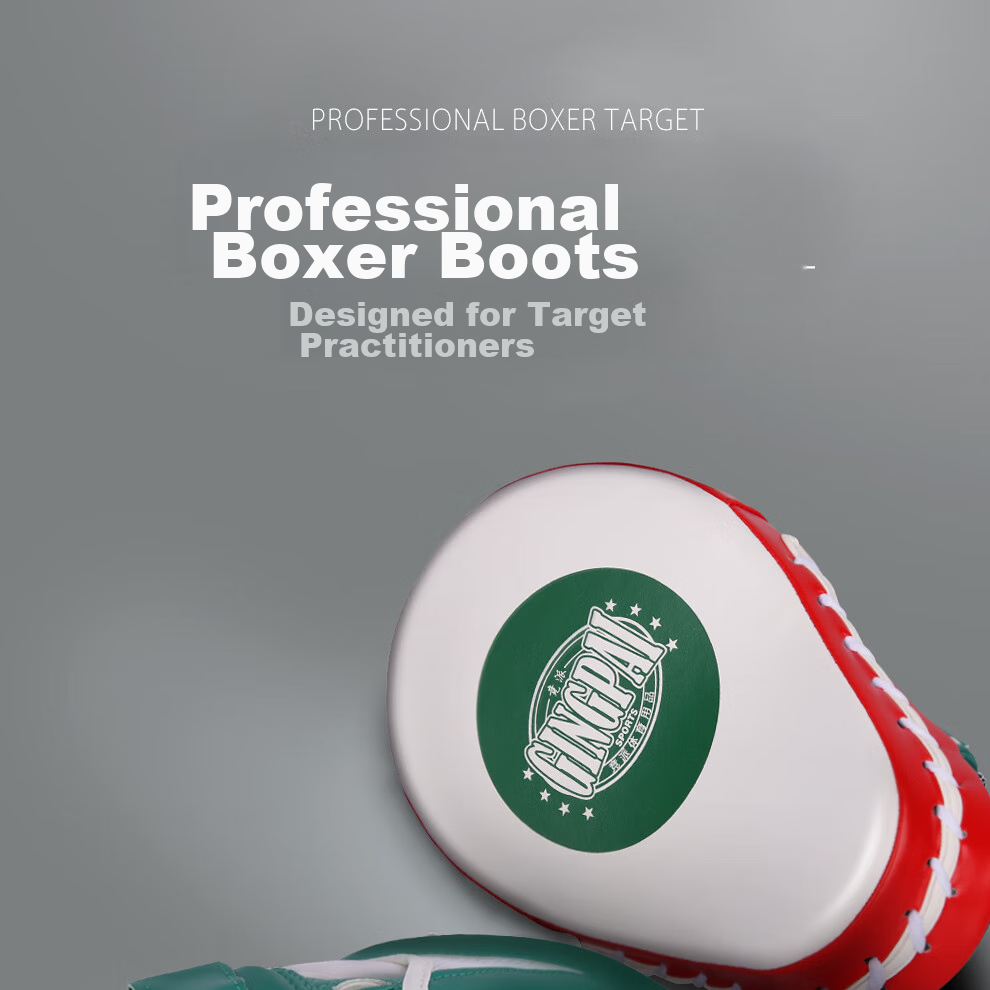 Jingpai Boxing Target, Muay Thai Training Equipment, Punching Bag, Kickboxing Shield Target, Hand-Held Taekwondo Practice Target, Gree 1