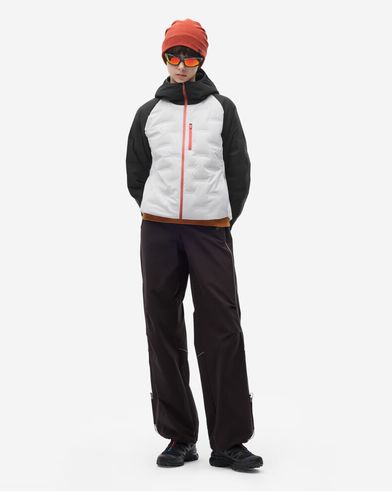 Bananain Hydrogen 502Air Women's Windproof Hooded Colorblock Lightweight Down Jacket Warm Windproof Commuter Cold-Resistant Coat 11