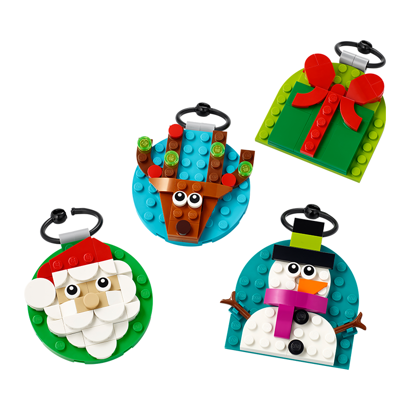 LEGO Building Blocks Set 40744 Christmas Decorations Selection Boys Girls Kids Toys Birthday Christmas Gift