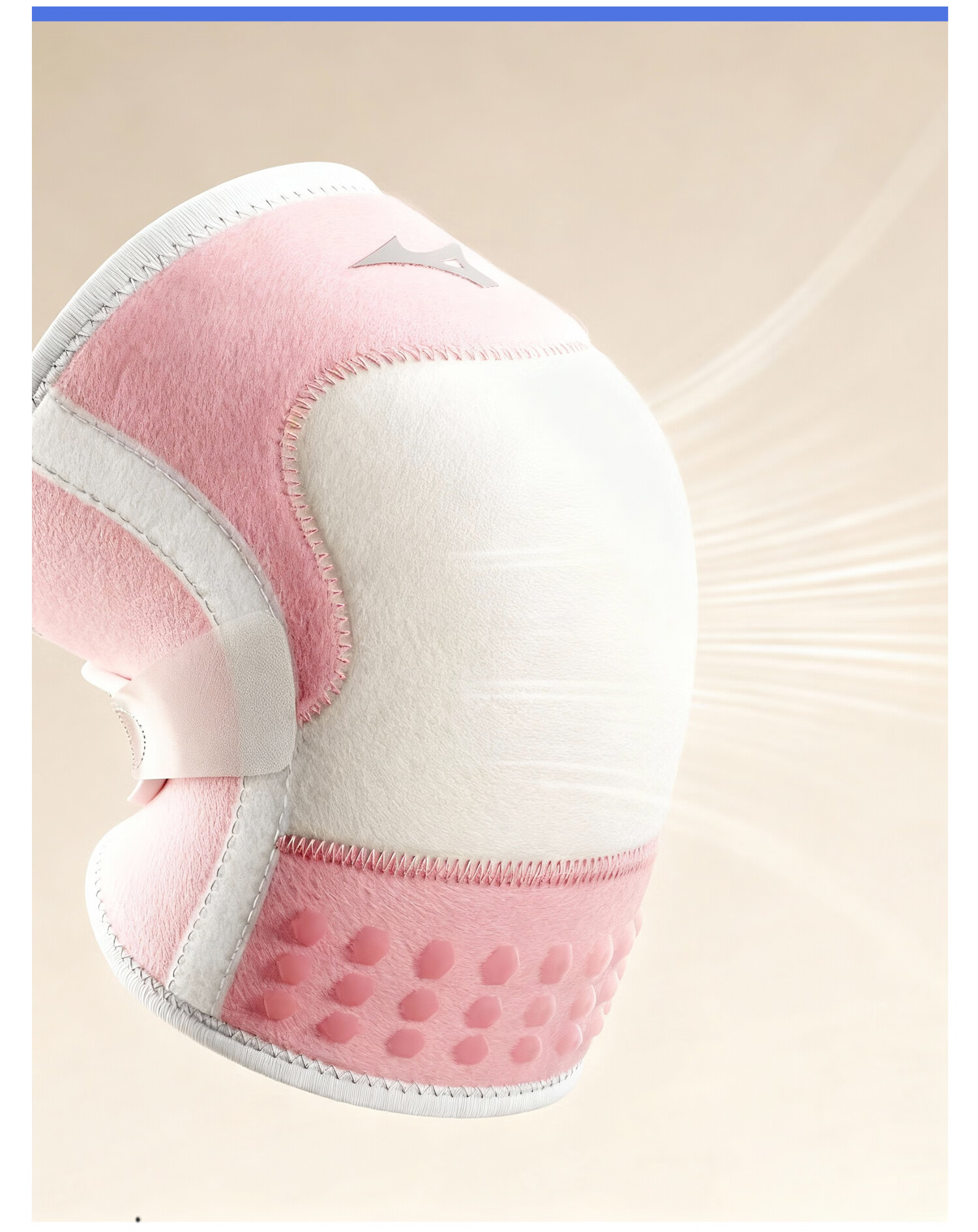 MIZUNO Baby Knee Pads Breathable Crawling Toddler Anti-Fall Knee Protectors for Children D504 Pink 15