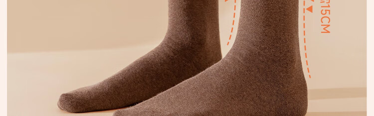 Guxu Disposable Men's Socks Daily Use Pure Cotton Winter Mid-Calf Travel Thickened Fleece Lined Wash-Free Men's Socks 10 Pairs 20