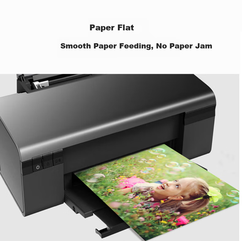 Langcheng Photo Paper, 6-Inch Printing Paper for Inkjet Photos, High Gloss Coated Paper, 230g, 100 Sheets 7