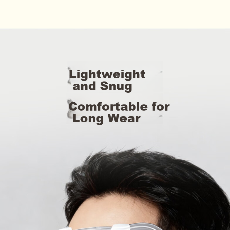 Deli Anti-Fog Windproof Dustproof Pollen-Proof Goggles Compatible with Prescription Glasses, Fully Sealed Dustproof Cycling Protective Glasses for Travel And Hiking, 1 Pair Black LE704 8