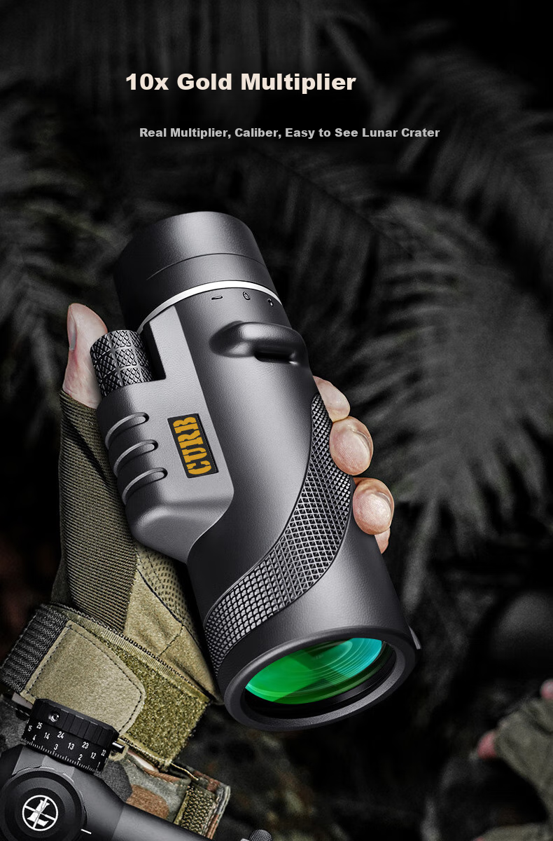 Jiapu High-Power Monocular Telescope HD Non-Military Night Vision 8000m Professional Outdoor Concert Phone-Compatible 11