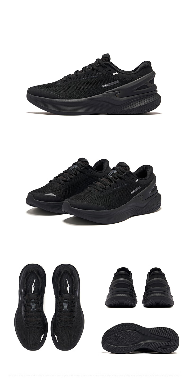 ERKE Sports Shoes Autumn Winter Running Shoes Tianma 5 Men's Soft Cushioning Shock Absorption Non-slip Wear-resistant Running Shoes 51126103246 18