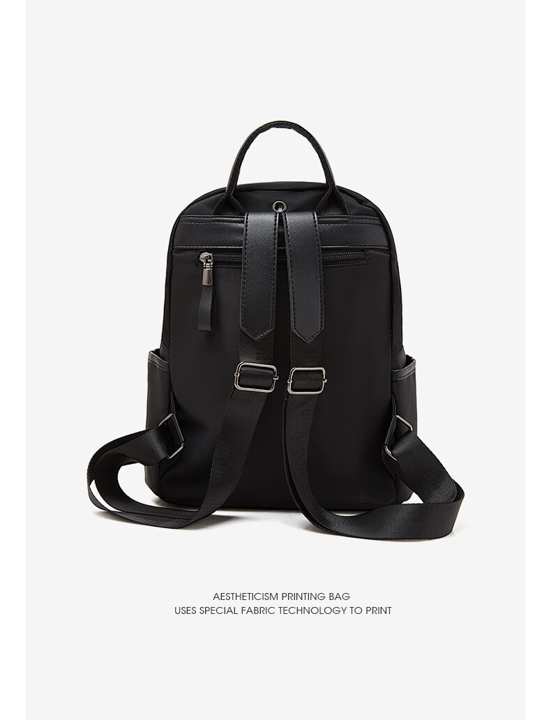 Lao Ren Tou Women's Large Capacity Backpack Shoulder Bag School Bag Sports Travel Bag Luxury Gift for Girlfriend 14