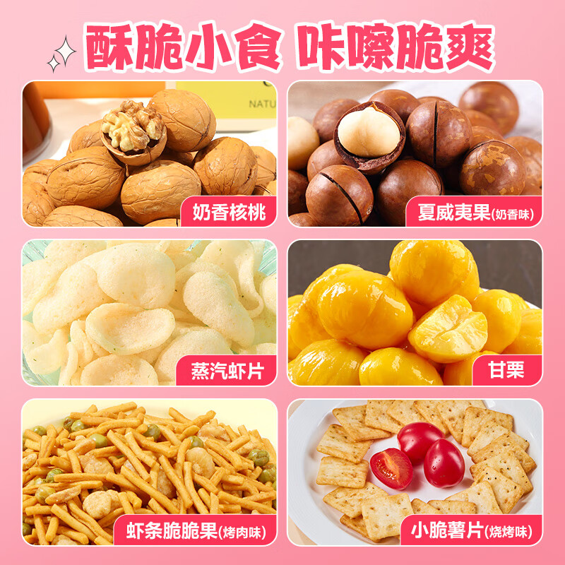 良品铺子猪事顺利零食大礼包送礼出游巨型零食送女友6斤团购送礼3015g