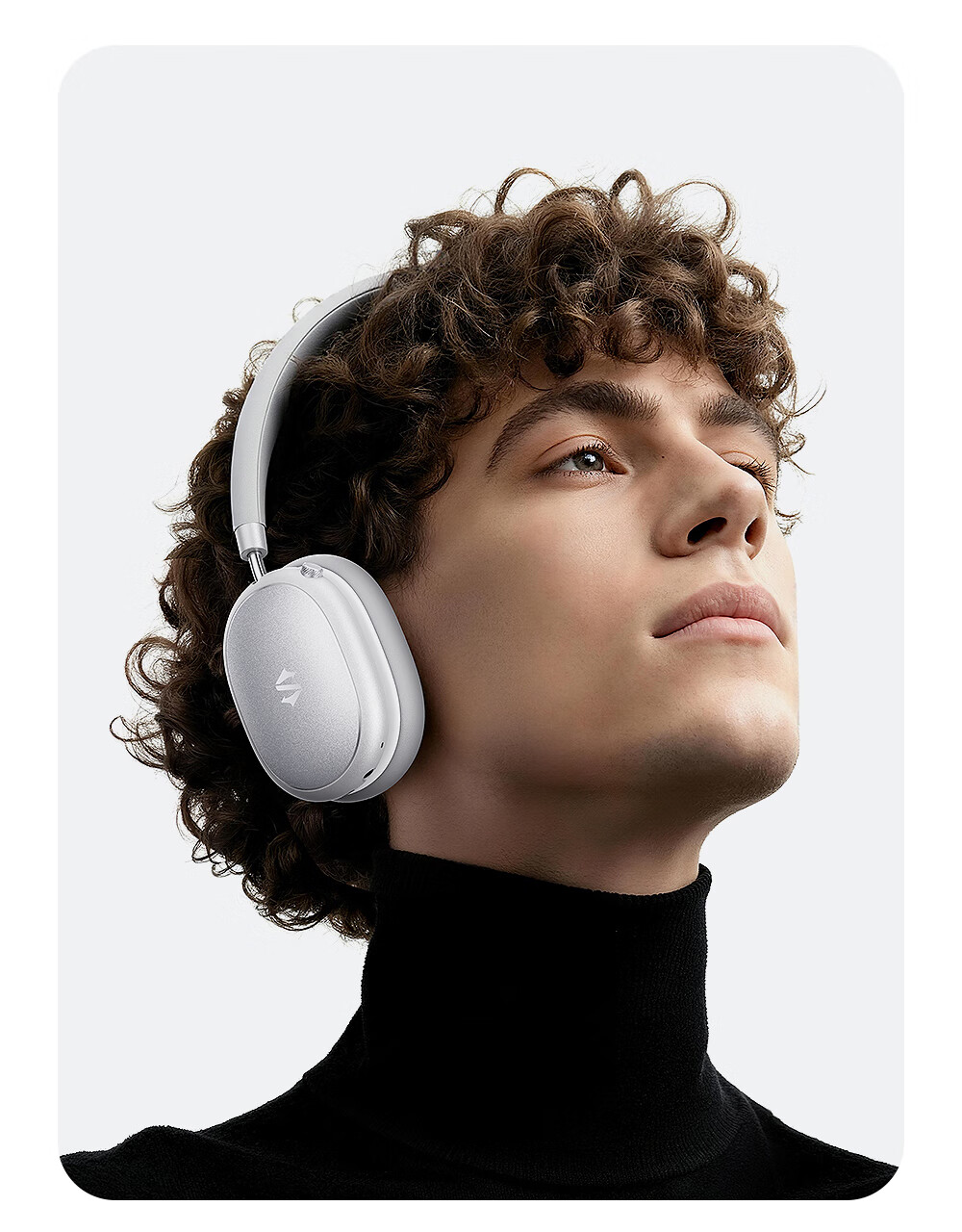 Black Shark Studio Spatial Audio Edition True 52dB Noise-Cancelling Over-Ear Bluetooth Headphones [National Subsidy] 155H Long Battery Life High-Quality Gaming Headset Compatible with Apple Huawei Xia 4