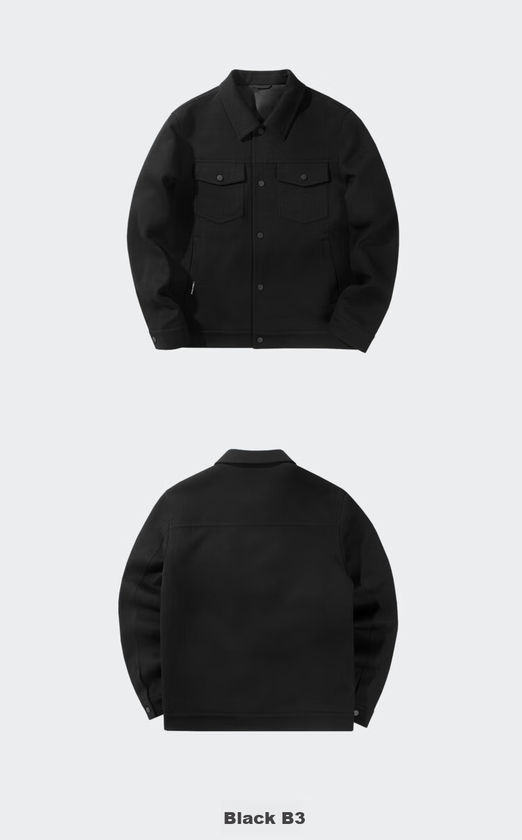 HLA Jacket for Men, POWER YOUNG Series, Lapel Windproof Coat for Men, Spring And Autum 9
