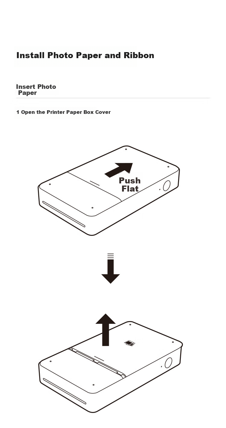 MI Mijia Pocket Photo Printing Paper, Thermal Dye Sublimation Set (20 Sheets), Compatible with Mijia Pocket Photo Printer Pro 5
