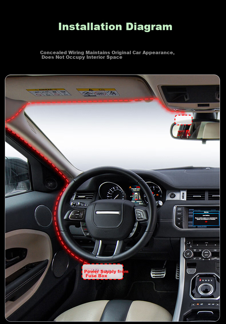 Weilute 4G Dash Cam, 4K High Definition, 24-Hour Parking Monitoring, Remote Control Via Beidou Positioning, GPS, Mobile Phone APP Connectivity 16