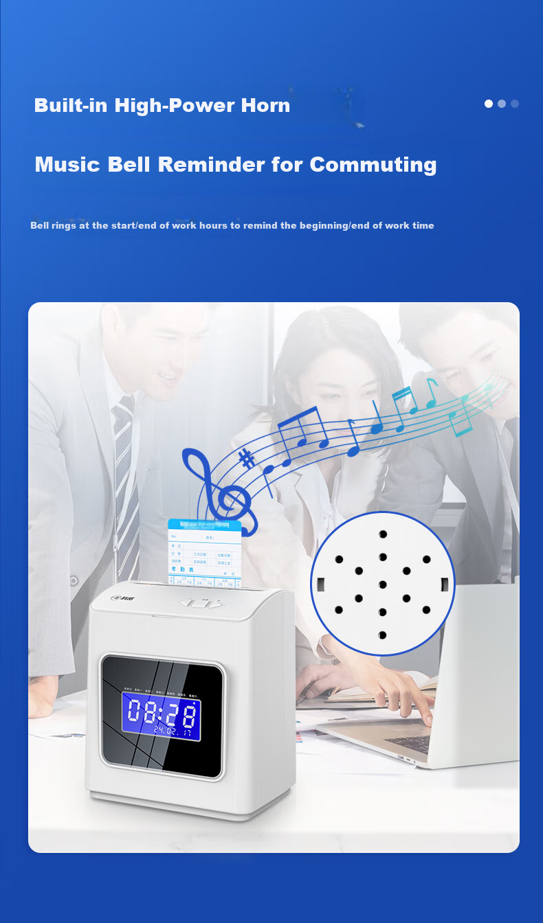 Kemi (Comet) Dual-Color Ribbon, Time Clock Paper Card Attendance Machine Ribbo 8