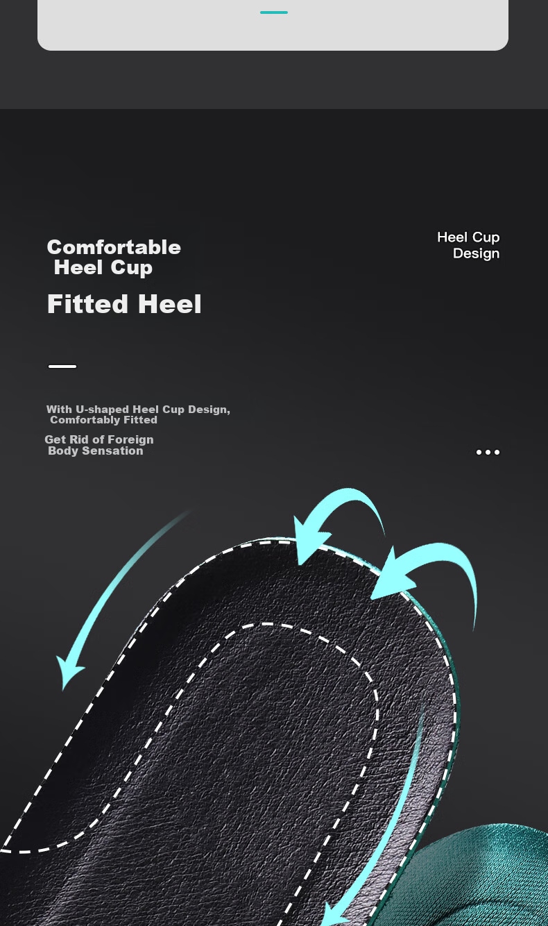 Maigaole 2 Pairs Leather Shoes Insoles for Men, Sweat-Absorbing Breathable Thickened Soft Shock-Absorbing Board Shoes Insoles, Black Cowhide, Size 37-38 6