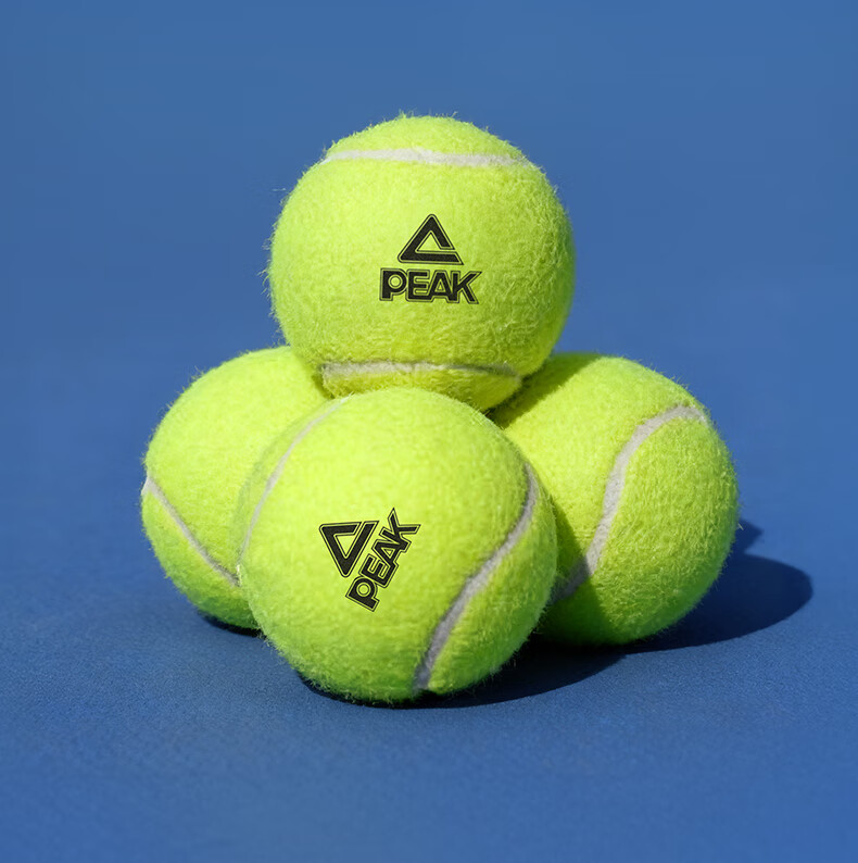 Peak High-Elastic Durable Pressurized Tennis Balls 3-Pack for Competition and Training 13