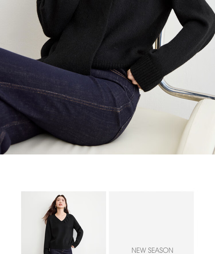 Sentubila Women's Wool Blend Stretch Sweater Autumn Warm Scarf Collar Button Long Sleeve Knit Loose Chinese Style Top 10