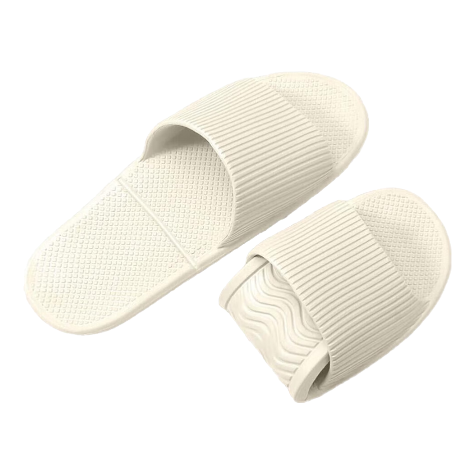 BWNK Foldable Travel Slippers Lightweight Unisex Non-Slip Shower Portable Hotel Beach Disposable Slippers Size 38-39