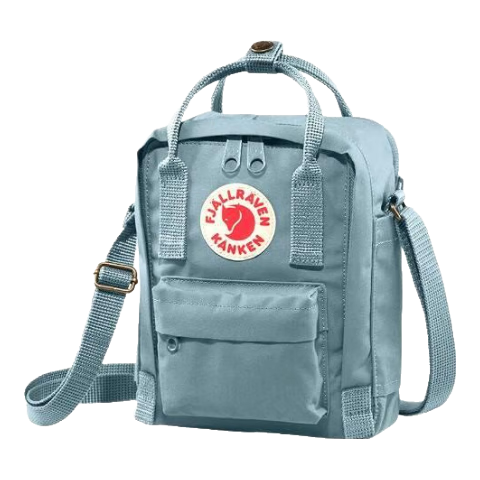 FJALLRAVEN Crossbody Bag, Streetwear Shoulder Bag for Men And Women, School Bag 23797-501, Sky Blue, 2.5L