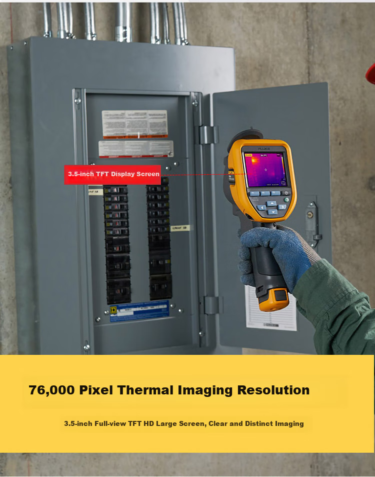 FLUKE TIS20+MAX Infrared Thermal Imager Handheld Scientific Infrared Thermal Imaging -20 °C to 400 °C 6