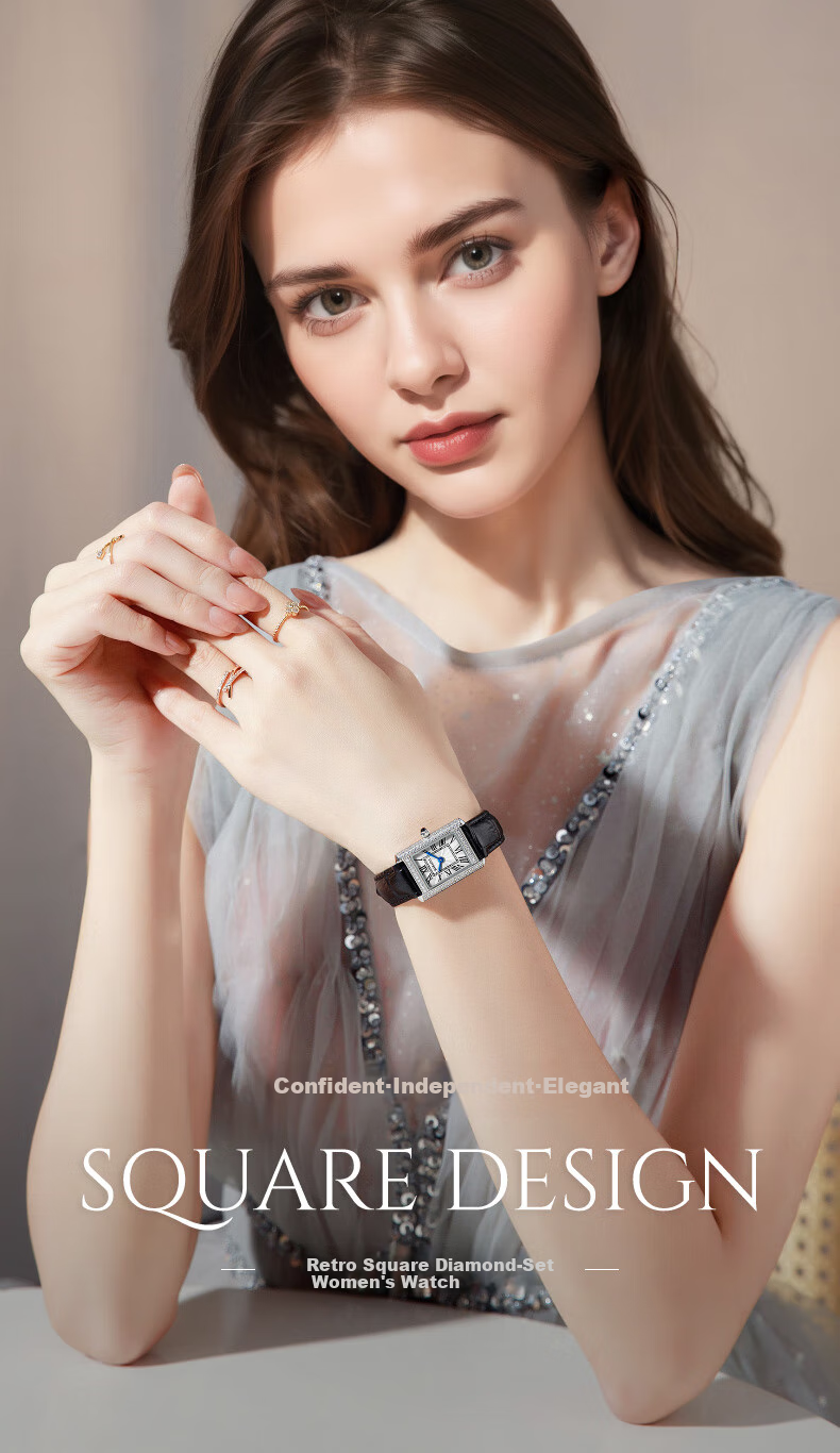 Babaoli Brand Women's Watch, New Style for 2026, Light Luxury Niche High-End Ladies' Watch, Top Ten Birthday Gift, Practical 2
