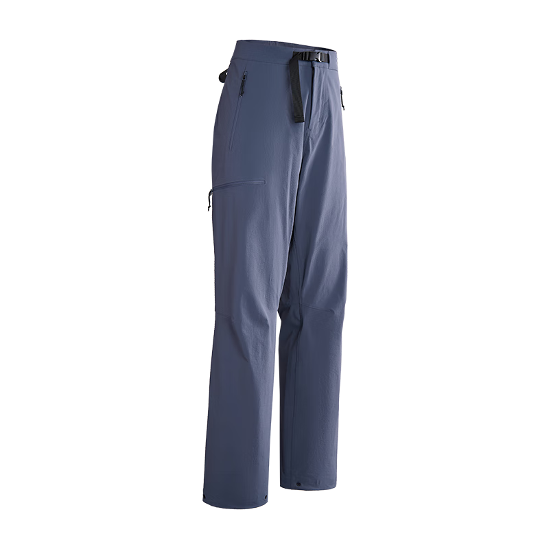 JD Jingzao Spring Windproof Beast 500 Cordura Softshell Pants Durable Outdoor Three-Proof Men's Pants Mist Blue XL