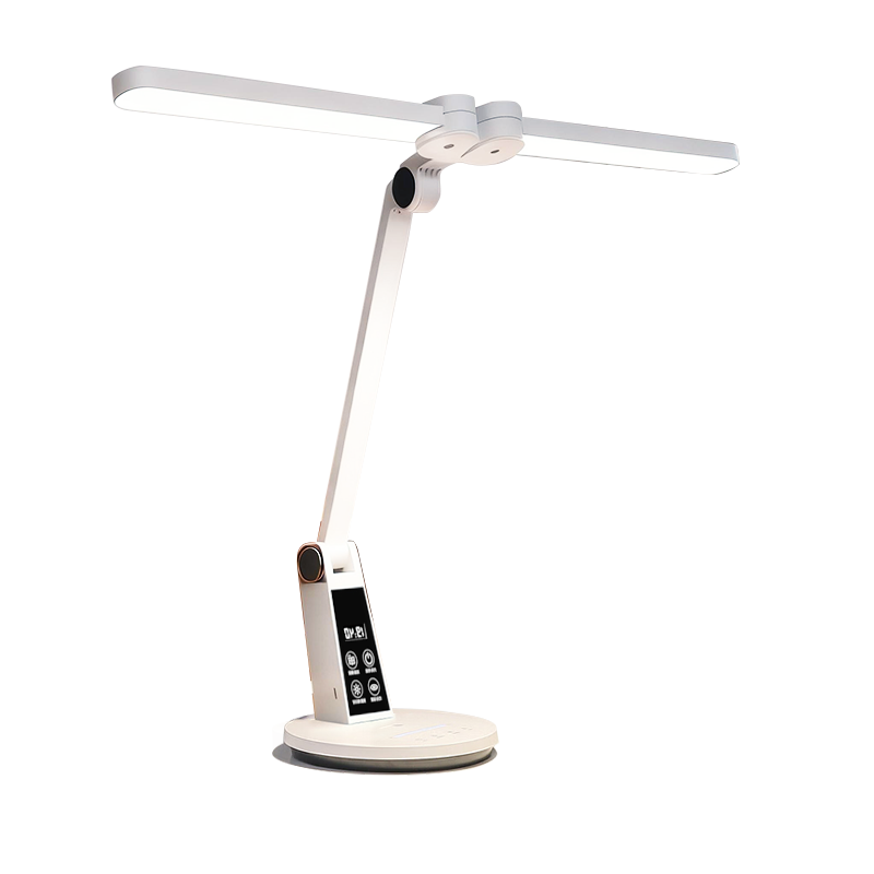 Boraer Eye Protection Desk Lamp Student Study Lamp Children's Full Spectrum Reading Lamp Desk Dormitory Rechargeable Lamp