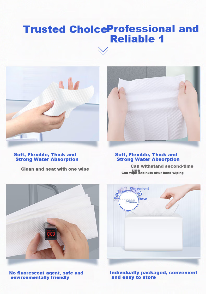 Zhiyue Hand Towels, 1-Ply, 200 Sheets * 20 Packs, Commercial Paper Towels, Kitchen Oil-Absorbing Paper, Hotel Bathroom Dry Hand Tissues, Whole Box 5