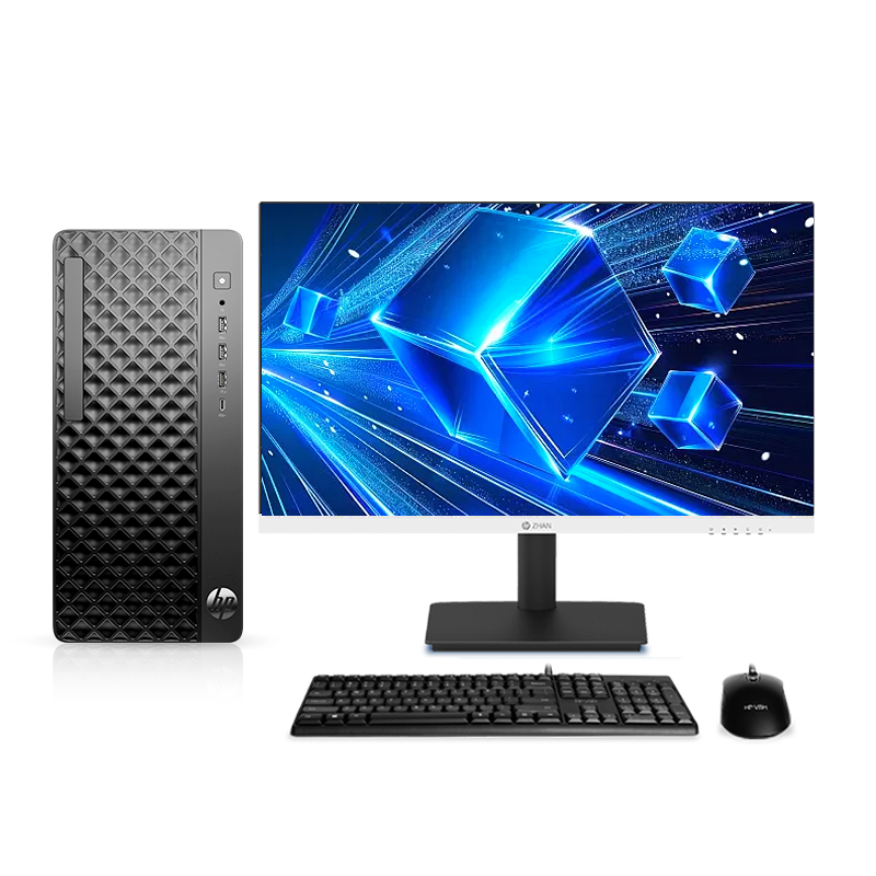 HP Zhan 99 New High-Performance Desktop Computer (i5-14500, 16GB DDR5, 1TB) 23.8-inch Screen Business Office Productivity Education Learning PC