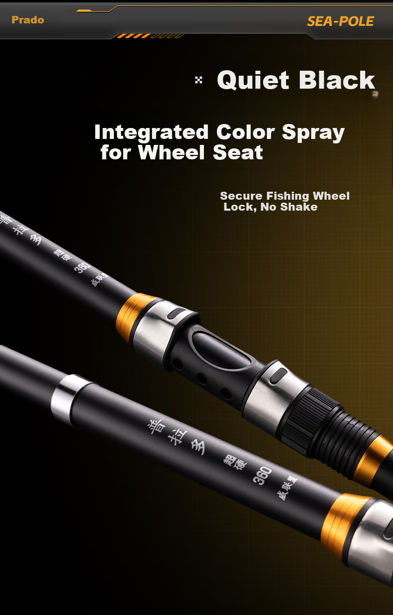 Weilianmeng 3.6-Meter Pulaodu Sea Rod Set, Ultra-Hard Casting Rod, Long-Distance Casting Rod, Sea Fishing Rod, Carp And Bighead Carp Rod, Sea Rod, Spinning Rod, Fishing Tackle 3