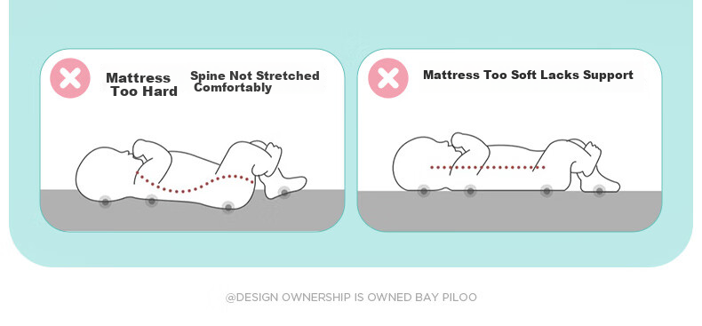 Pilu Kindergarten Mattress Pad, Baby Mat, Infant A-Class Children's Bed Nap, All-Cotton Soft Mattress, 60*135cm 11