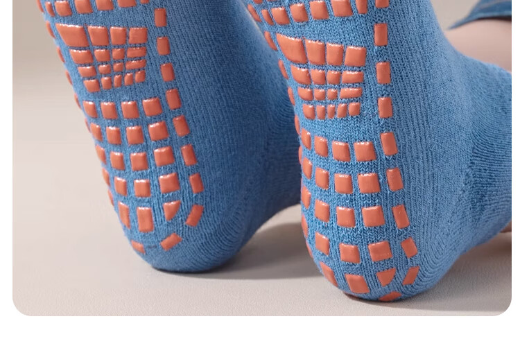 9i9 Floor Socks Autumn Winter Thickened Warm Children's Non-Slip Yoga Trampoline Parent-Child Early Education Socks 4 Pairs 1-5 Years F81 3