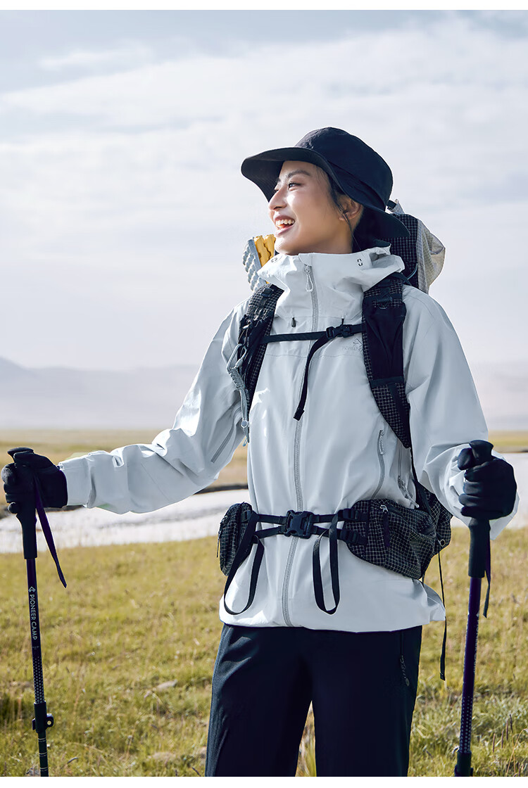 Toread Jin Yi Wei LT Men's Spring Autumn Jacket All-Weather Lightweight 3L Outdoor Waterproof Coat 5